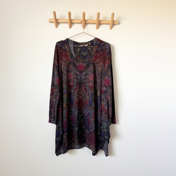 Soft Surroundings Tops - Soft Surroundings Jewel Tone Renaissance Tunic